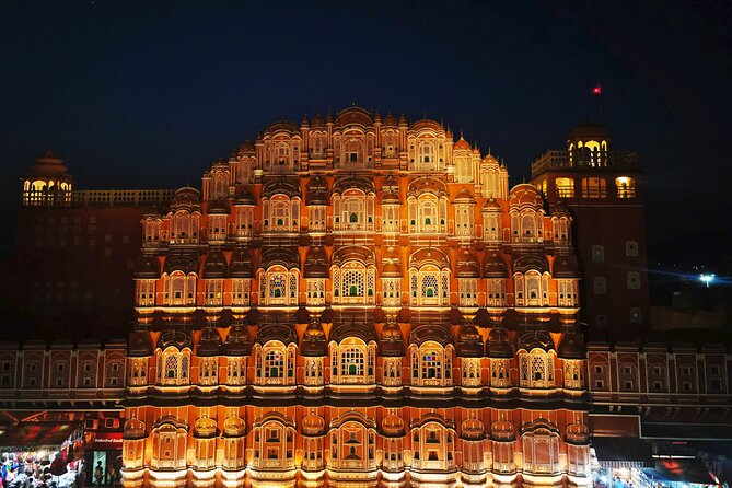 Private Jaipur Night Tour with Nahargarh Sunset Views - Car or tuk-tuk, choose for comfort or atmosphere