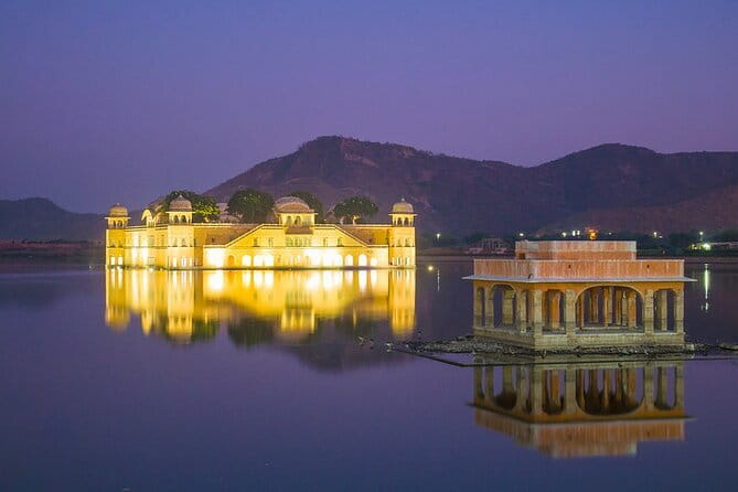 Private Jaipur Sunset Tour – Nahargarh Fort & Night Views - Jal Mahal: a quiet first look at the water palace