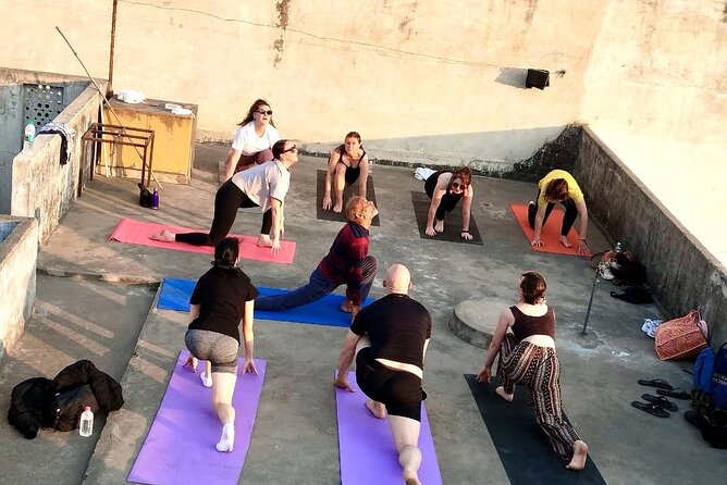 Rooftop Yoga in Jaipur – Includes Transport, Tea & Instructor - A quiet start near Hawa Mahal