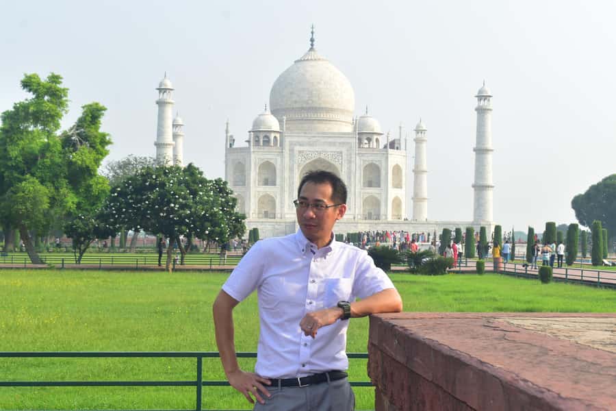 Same Day Agra/Taj Mahal Tour from Delhi – All Inclusive - Agra Fort and the View Back to the Taj