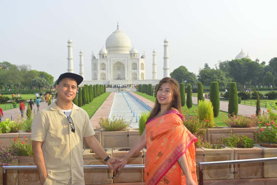 Same Day Agra/Taj Mahal Tour from Delhi – All Inclusive - Mehtab Bagh or a Marble Inlay Workshop