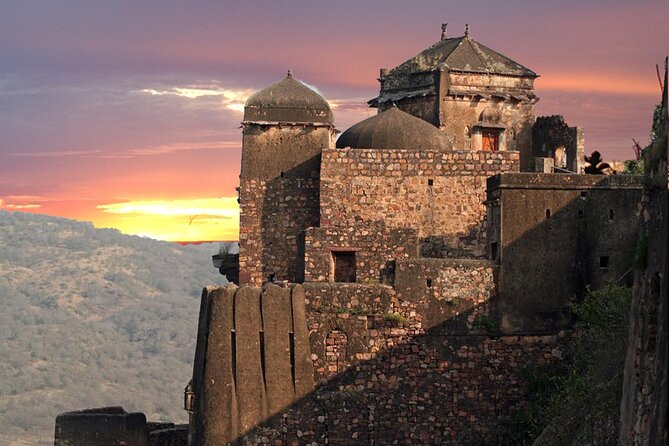 Sightseeing Private tour to Ranthambore Fort and Ganesh Temple. - Inside Ranthambore Fort: stairs, walls, and a slower pace