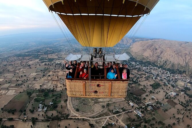 SkyWaltz Hot Air Balloon Safari - One hour above villages, fields, and forts