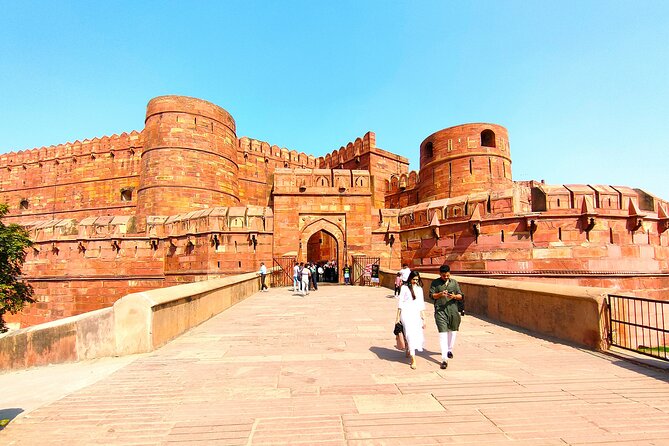 Sunrise to Sunset full day Agra tour with Taj Mahal & 3 Monuments - Agra Fort, where Mughal power becomes easier to understand