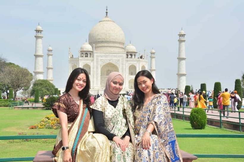 Taj Mahal and Agra Day Trip from Delhi by Car with Options - Key points at a glance