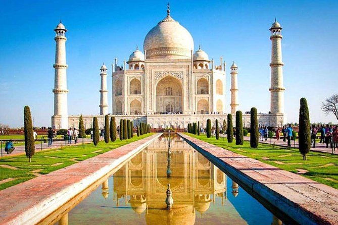 Taj Mahal and Agra Fort City Tour Local - Mehtab Bagh for the best distant Taj view