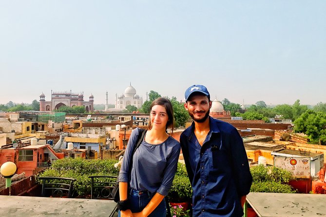 Taj Mahal And Agra Fort Private Sunrise Full Day Tour by Tuk-Tuk - Mehtab Bagh for the long view of the Taj