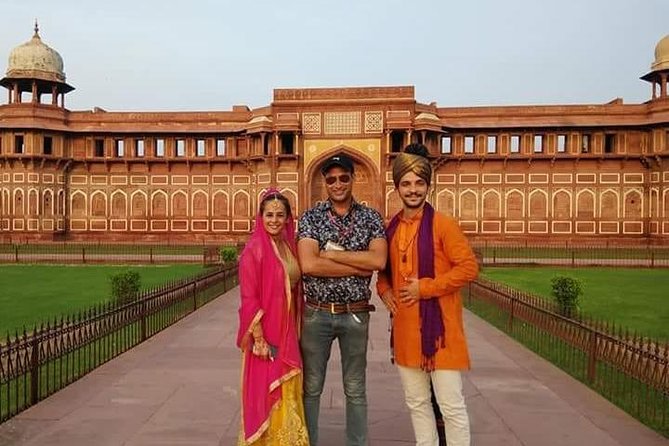 Taj Mahal and Agra Full Day Private Tour From Agra - Mehtab Bagh and the Taj Mahal across the river