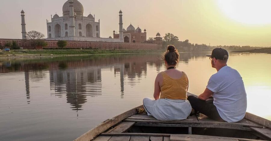 Taj Mahal Back View Yamuna Boat Ride Tour - Is $46 a Fair Price?