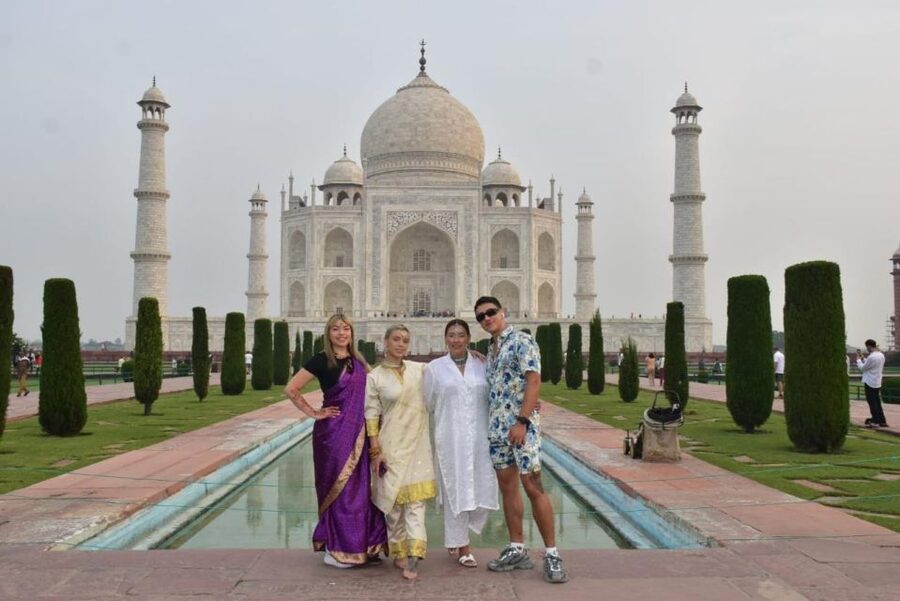 Taj Mahal Sunrise Tour: Express Ticket, Guide & Photos - Getting there from Agra or Delhi