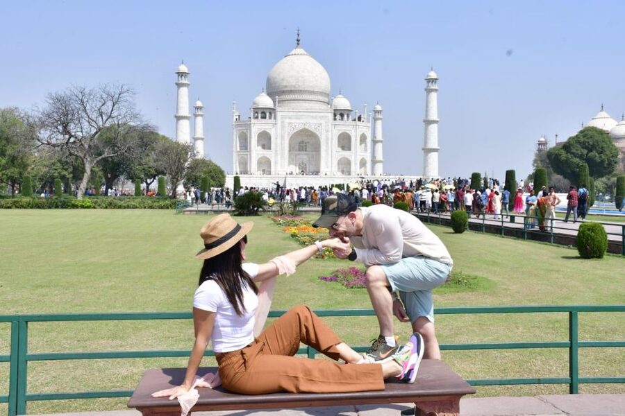 Taj Mahal with Professional Photoshoot - Why the photo session changes a Taj Mahal visit