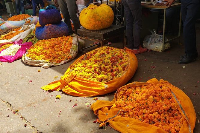 Take in the Beauty of an Early Morning with Fresh Flowers - Walking toward the flower market