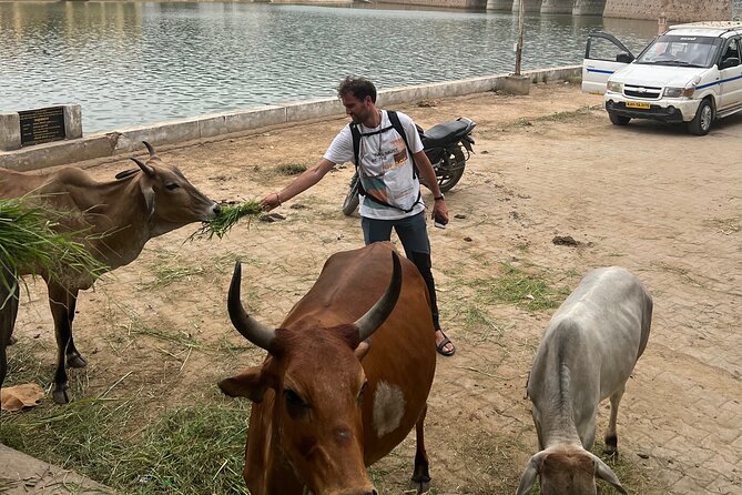 Temples Walk around 52 Ghats ( Spiritual Tour )-The Pushkar Route - Brahma Ghat and the evening prayer tradition
